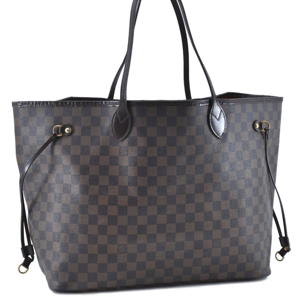 Damier Ebene Neverfull GM Tote Bag